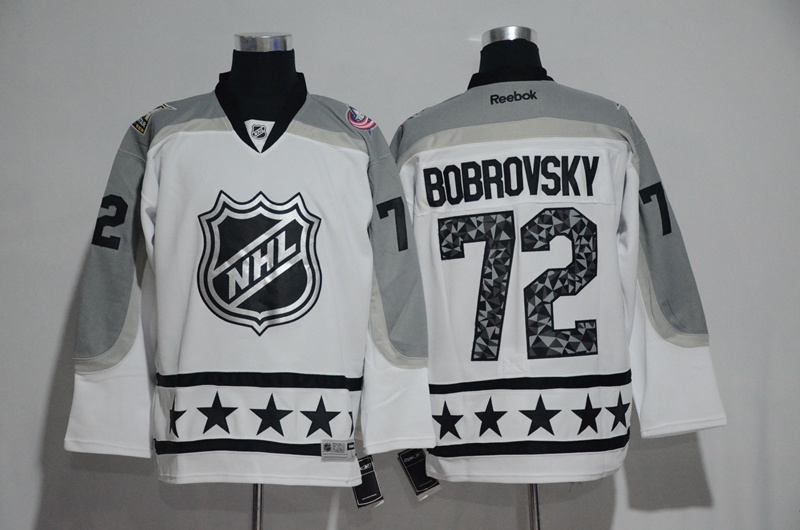 2017 NHL St.Louis Blues #72  Bobrovsky white All Star jerseys->->NHL Jersey